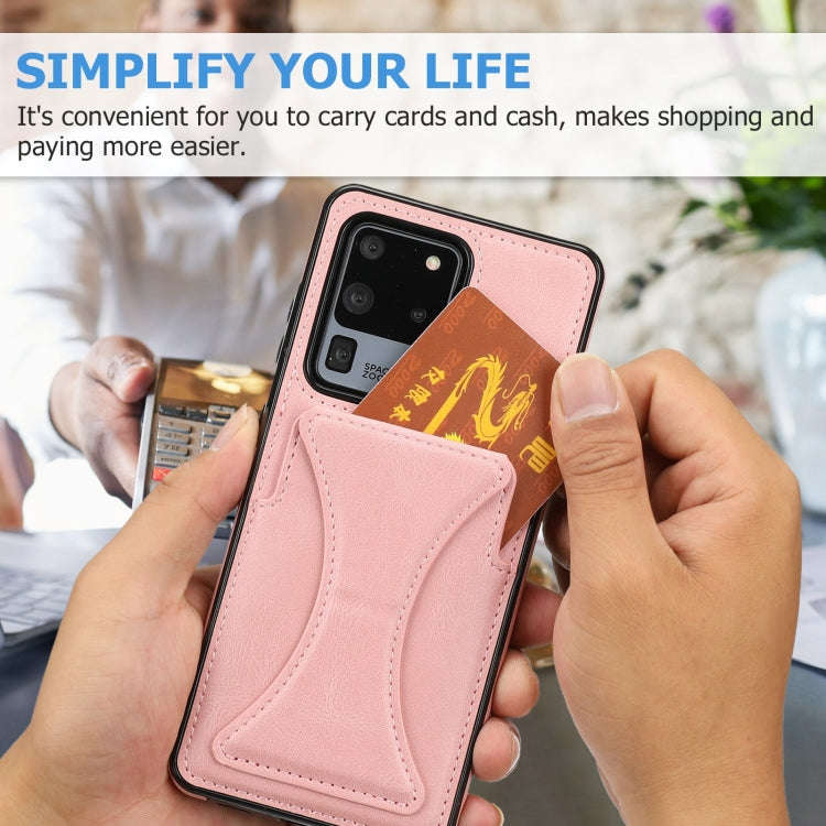 Ultra-thin Shockproof Protective Case with Holder, For Samsung Galaxy S20 Ultra, For Samsung Gala...
