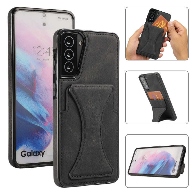 Ultra-thin Shockproof Protective Case with Holder, For Samsung Galaxy S20 Ultra, For Samsung Gala...
