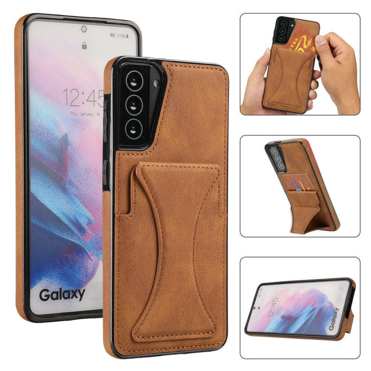 Ultra-thin Shockproof Protective Case with Holder, For Samsung Galaxy S20 Ultra, For Samsung Gala...