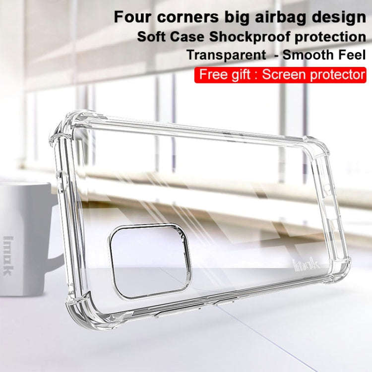 IMAK All-inclusive Shockproof Airbag TPU Case with Screen Protector, For Asus Zenfone 8, For Noki...