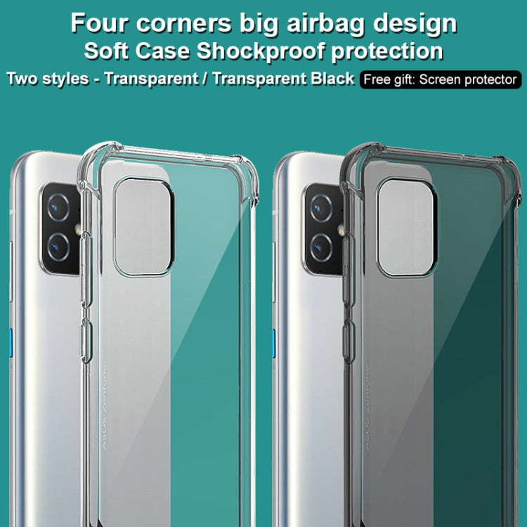 IMAK All-inclusive Shockproof Airbag TPU Case with Screen Protector, For Asus Zenfone 8, For Noki...