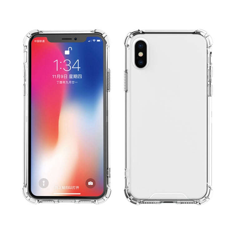 Shockproof TPU Frame + Acrylic Back Panel Protective Case, For iPhone XS Max, For iPhone X / XS, ...