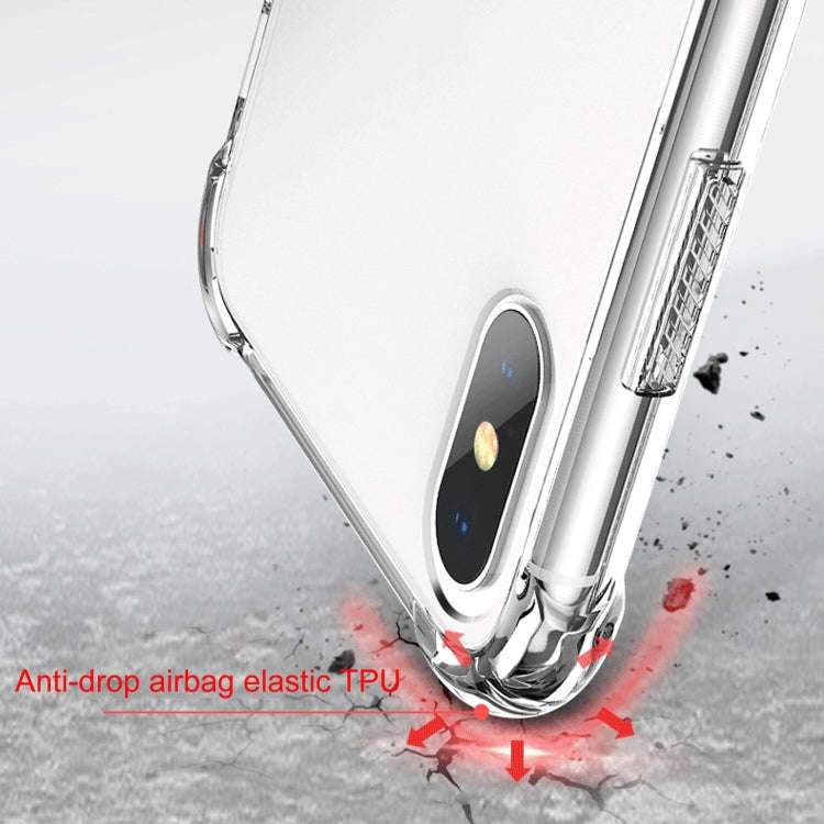 Shockproof TPU Frame + Acrylic Back Panel Protective Case, For iPhone XS Max, For iPhone X / XS, ...