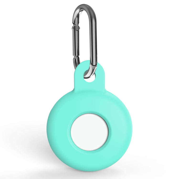 Anti-scratch Silicone Shockproof Protective Cover Case with Carabiner, For AirTag