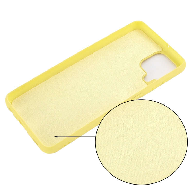 Solid Color Liquid Silicone Dropproof Full Coverage Protective Case, For Samsung Galaxy A22 4G, F...