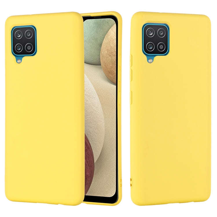 Solid Color Liquid Silicone Dropproof Full Coverage Protective Case, For Samsung Galaxy A22 4G, F...