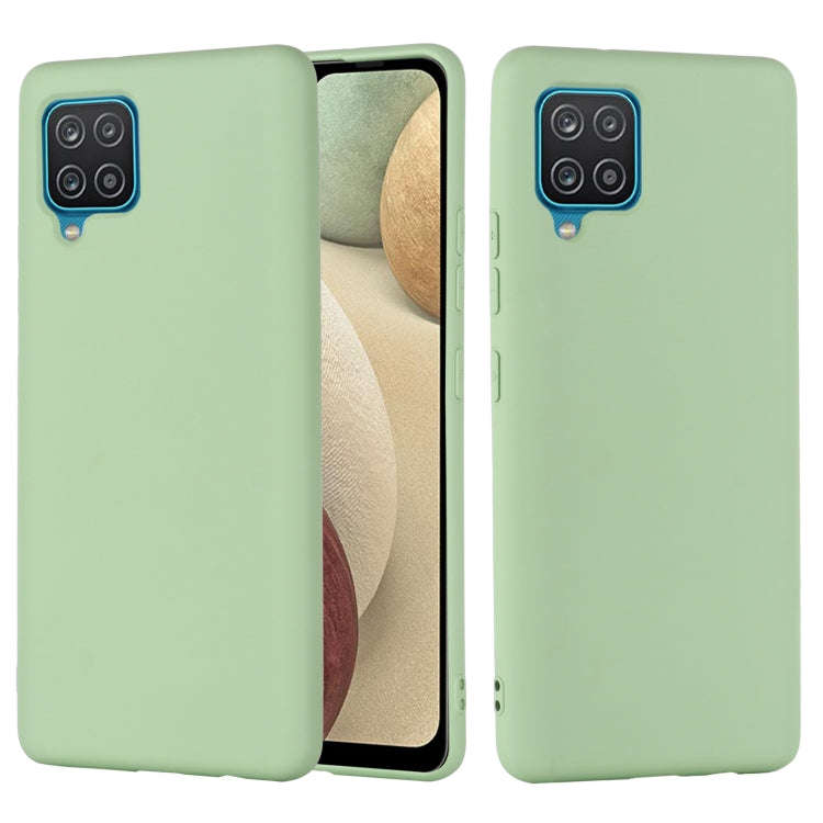 Solid Color Liquid Silicone Dropproof Full Coverage Protective Case, For Samsung Galaxy A22 4G, F...