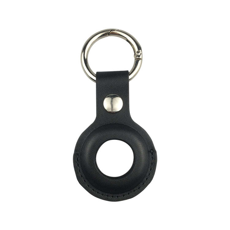 Shockproof Anti-scratch Leather Protective Case Cover Key Chain with Hang Loop For AirTag 2nd Gen...