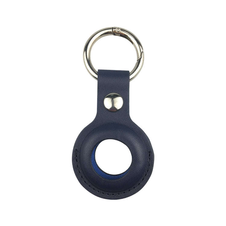 Shockproof Anti-scratch Leather Protective Case Cover Key Chain with Hang Loop For AirTag 2nd Gen...