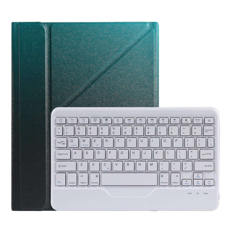 B011 Splittable Bluetooth Keyboard Leather Case with Triangle Holder & Pen Slot, For iPad 9.7 201...