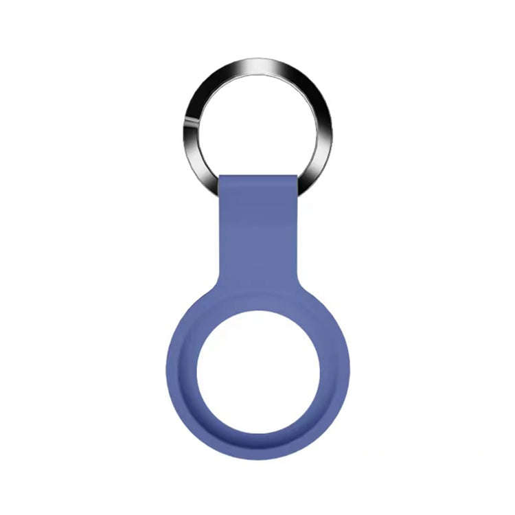 Mutural Liquid Silicone Protective Case with Key Ring for AirTag 2nd Gen / AirTag 1st Gen