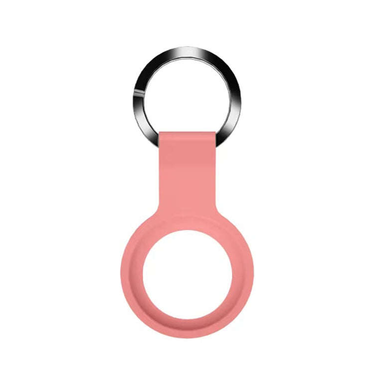 Mutural Liquid Silicone Protective Case with Key Ring for AirTag 2nd Gen / AirTag 1st Gen