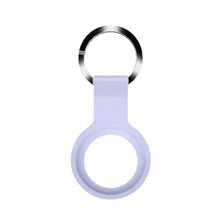 Mutural Liquid Silicone Protective Case with Key Ring for AirTag 2nd Gen / AirTag 1st Gen