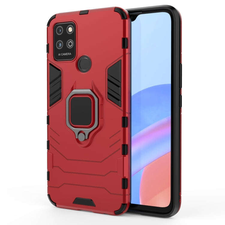 Shockproof PC + TPU Protective Case with Magnetic Ring Holder, For OPPO Reno6 Pro 5G, For OPPO Re...