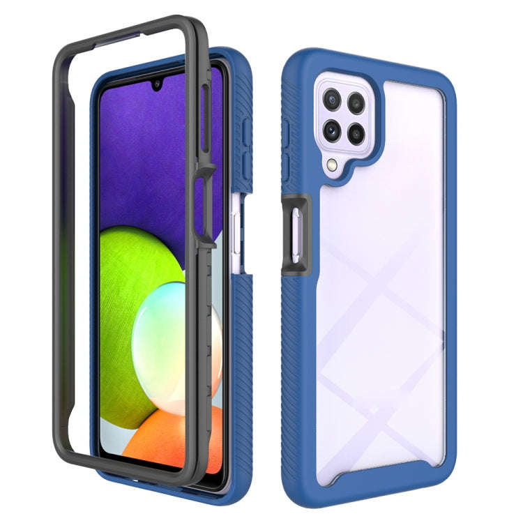 Starry Sky Solid Color Series Shockproof PC + TPU Case, For Samsung Galaxy A22 4G