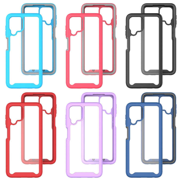 Starry Sky Solid Color Series Shockproof PC + TPU Case, For Samsung Galaxy A22 4G