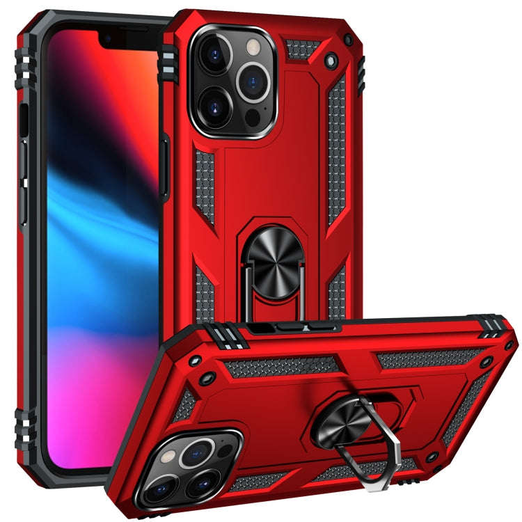 Shockproof TPU + PC Protective Case with 360 Degree Rotating Holder, For iPhone 13, For iPhone 13...