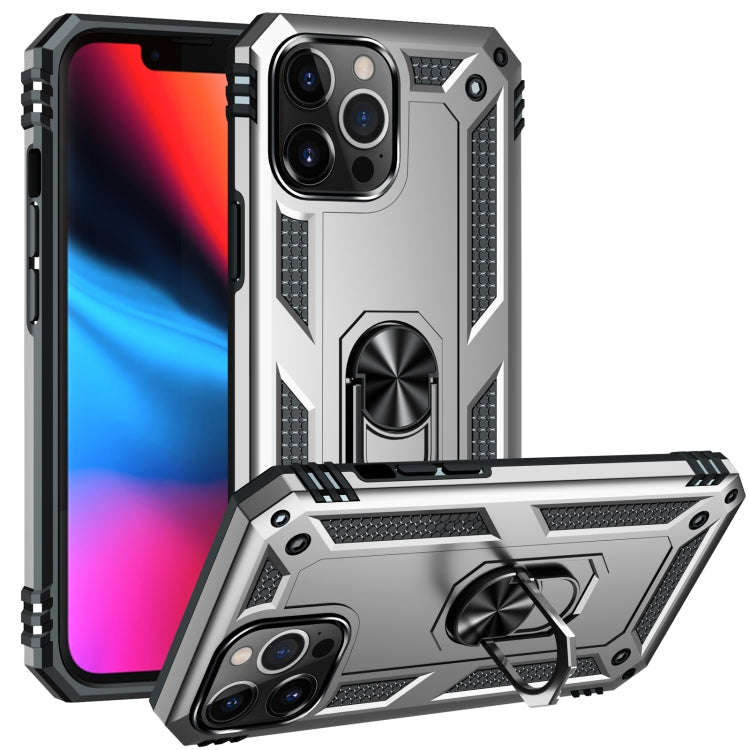 Shockproof TPU + PC Protective Case with 360 Degree Rotating Holder, For iPhone 13, For iPhone 13...