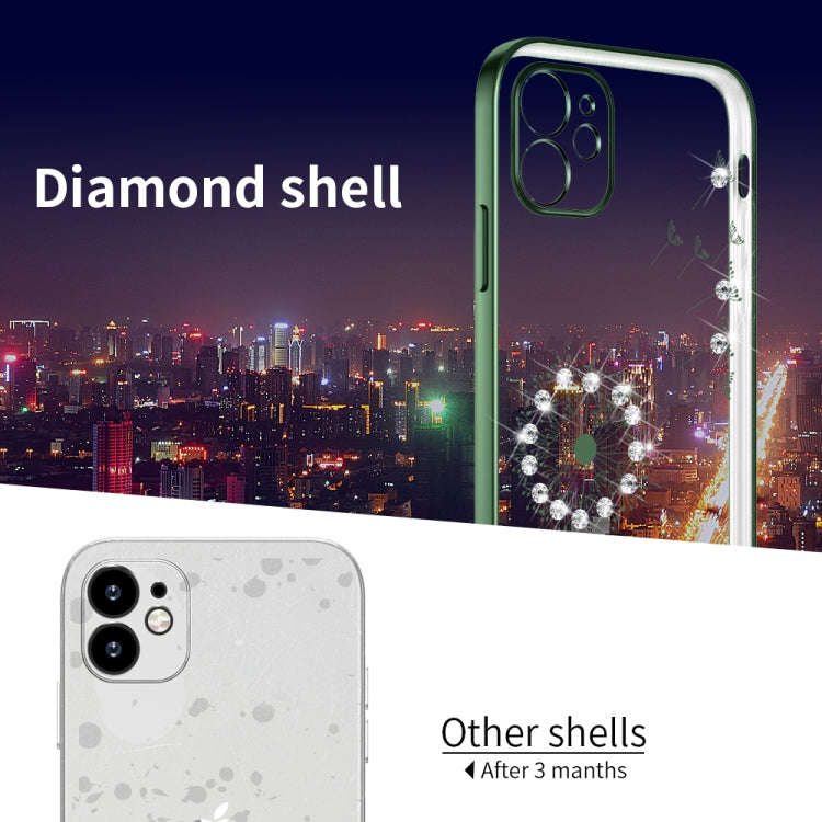 Ultra-thin Electroplating Dandelion Pattern Protective Case, For iPhone 11, For iPhone 11 Pro, Fo...