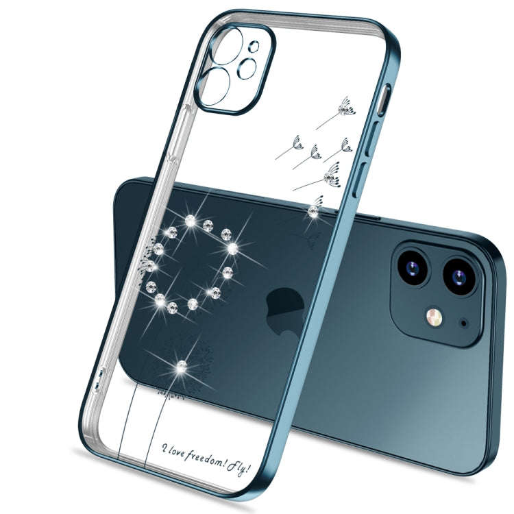 Ultra-thin Electroplating Dandelion Pattern Protective Case, For iPhone 11, For iPhone 11 Pro, Fo...