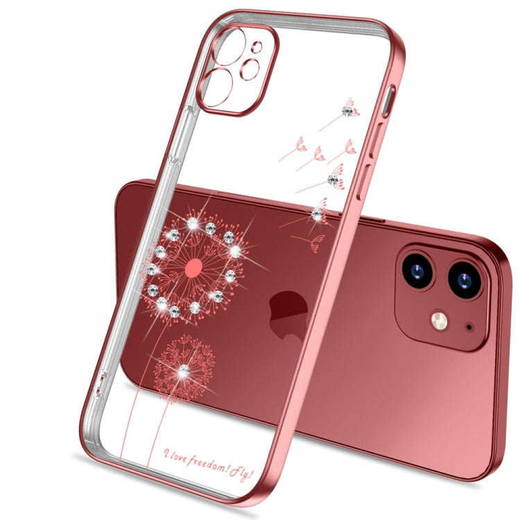 Ultra-thin Electroplating Dandelion Pattern Protective Case, For iPhone 11, For iPhone 11 Pro, Fo...