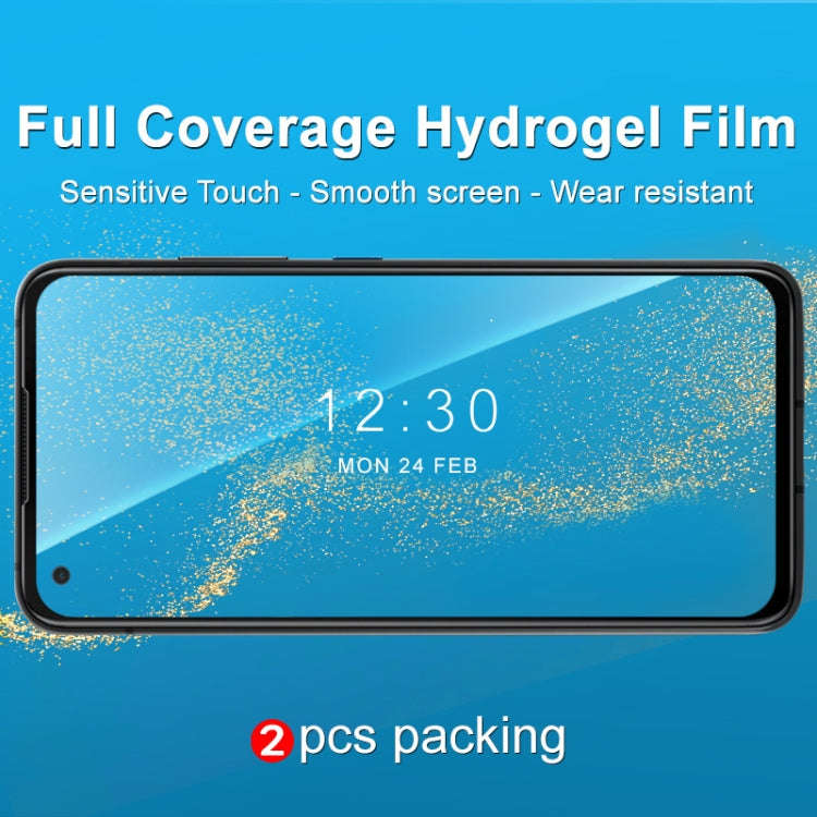 2 PCS IMAK Curved Full Screen Hydrogel Film Front Protector, For Asus Zenfone 8 ZS590KS, For Sony...