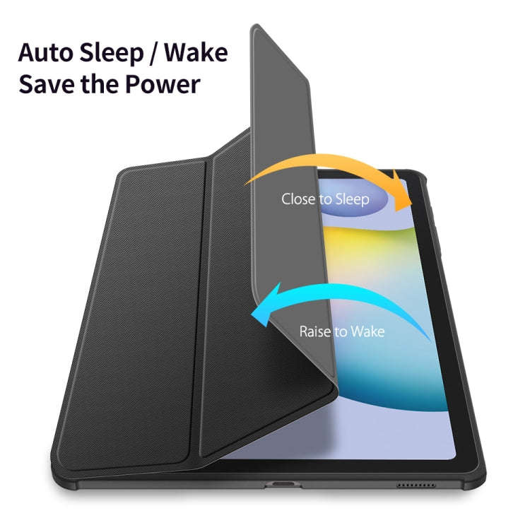 DUX DUCIS TOBY Series Antiskid PU Leather + PC + TPU Horizontal Flip Case with Holder & Pen Slot ...