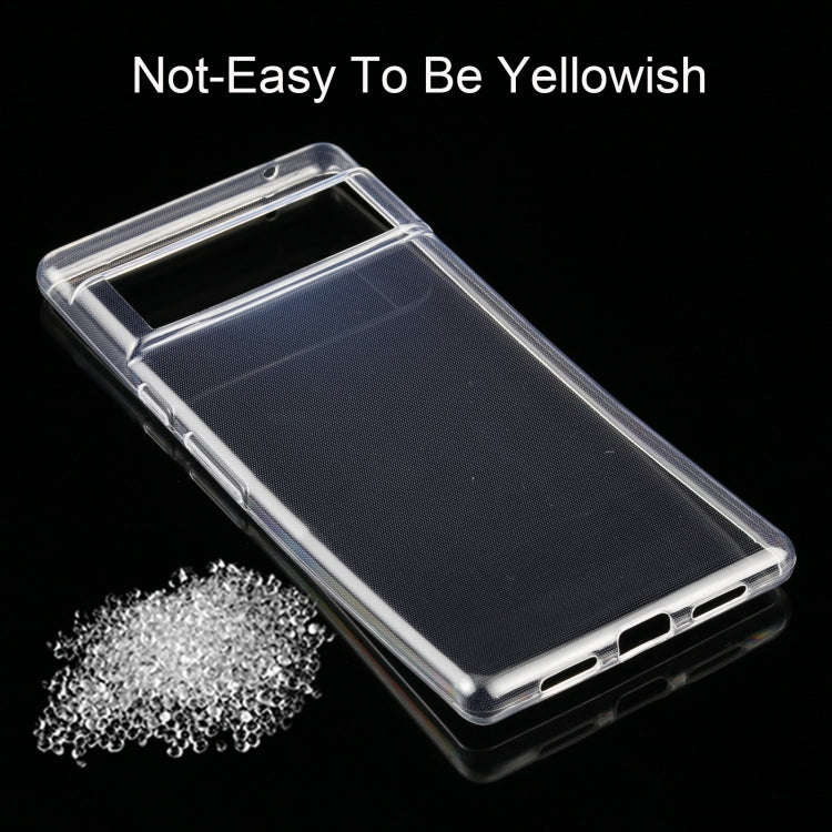 0.75mm Ultra-thin Transparent TPU Soft Protective Case, For Google Pixel 6 Pro, For OPPO Realme  ...