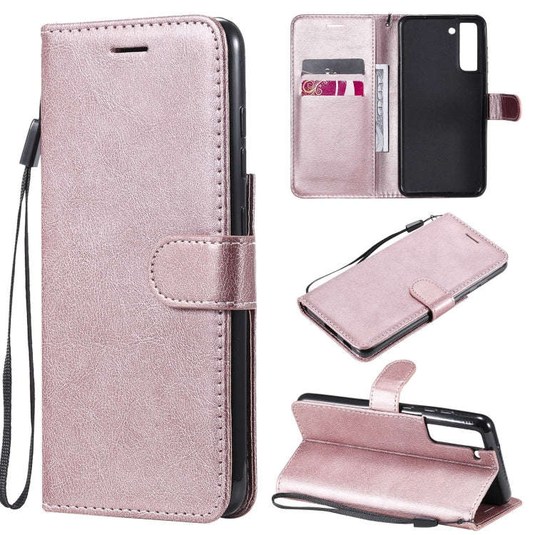 Solid Color Horizontal Flip Protective Leather Case with Holder & Card Slots & Wallet & Photo Fra...