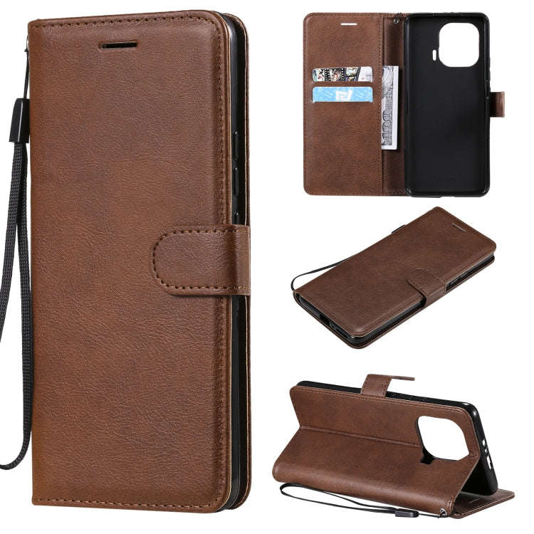 Solid Color Horizontal Flip Protective Leather Case with Holder & Card Slots & Wallet & Photo Fra...