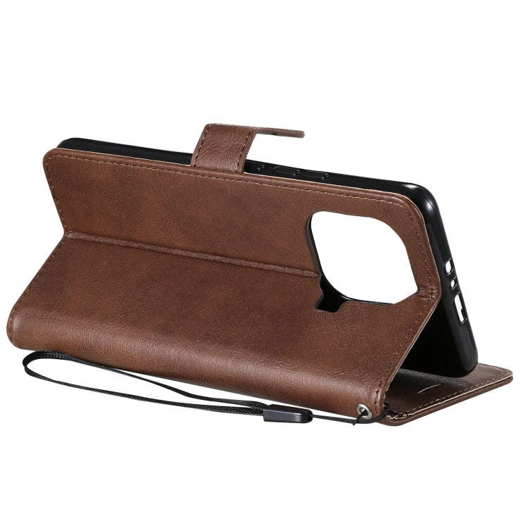 Solid Color Horizontal Flip Protective Leather Case with Holder & Card Slots & Wallet & Photo Fra...