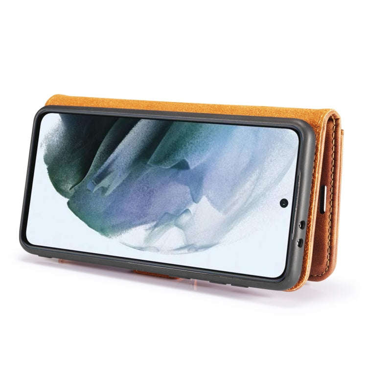 DG.MING Crazy Horse Texture Flip Detachable Magnetic Leather Case with Holder & Card Slots & Wall...