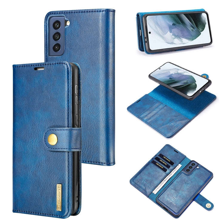 DG.MING Crazy Horse Texture Flip Detachable Magnetic Leather Case with Holder & Card Slots & Wall...