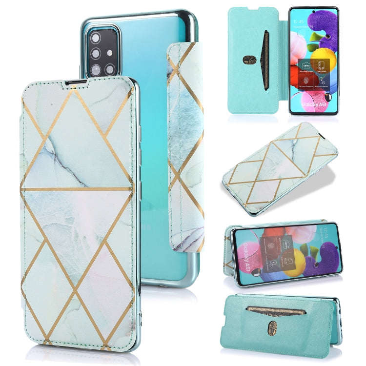 Bronzing Plating PU + TPU Horizontal Flip Leather Case with Holder & Card Slot, For Samsung Galax...