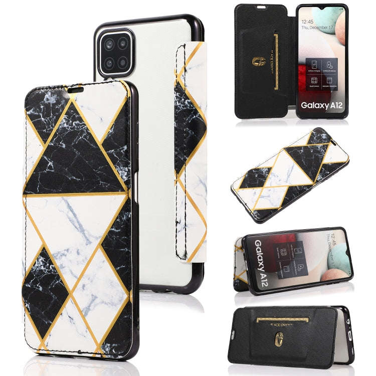 Bronzing Plating PU + TPU Horizontal Flip Leather Case with Holder & Card Slot, For Samsung Galax...