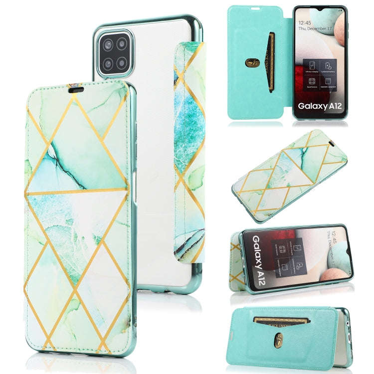 Bronzing Plating PU + TPU Horizontal Flip Leather Case with Holder & Card Slot, For Samsung Galax...