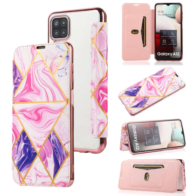 Bronzing Plating PU + TPU Horizontal Flip Leather Case with Holder & Card Slot, For Samsung Galax...
