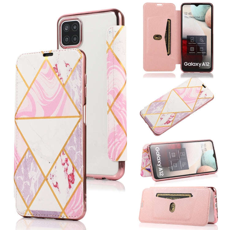 Bronzing Plating PU + TPU Horizontal Flip Leather Case with Holder & Card Slot, For Samsung Galax...
