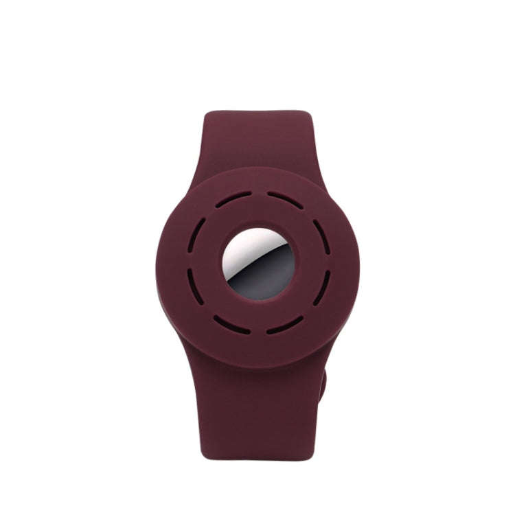 Anti-scratch Shockproof Silicone Bracelet Strap Protective Cover Case, For AirTag