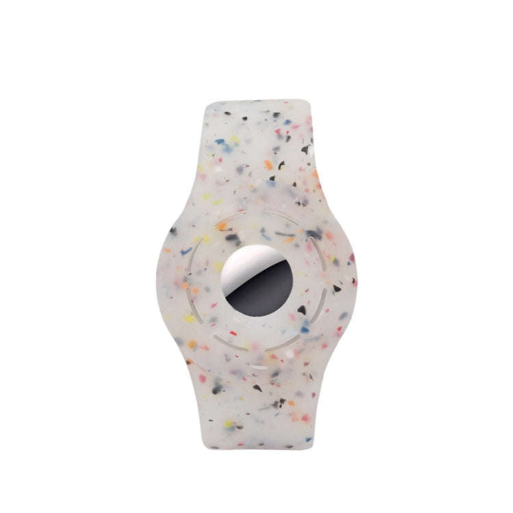 Anti-scratch Shockproof Silicone Bracelet Strap Protective Cover Case, For AirTag