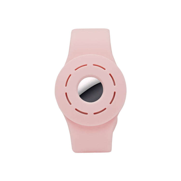 Anti-scratch Shockproof Silicone Bracelet Strap Protective Cover Case, For AirTag