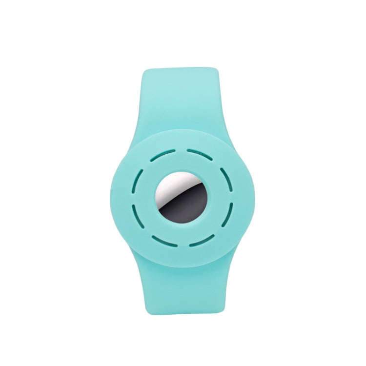 Anti-scratch Shockproof Silicone Bracelet Strap Protective Cover Case, For AirTag