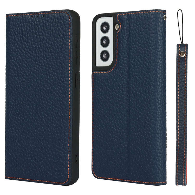 Litchi Texture Horizontal Flip Top Layer Cowhide Leather Case with Holder & Card Slots & Wallet &...