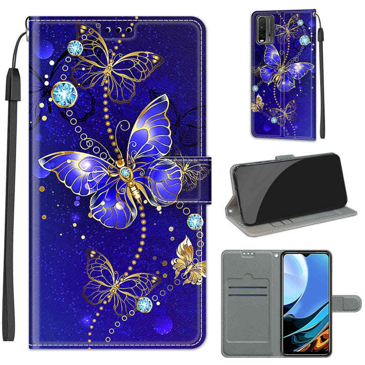 Voltage Coloured Drawing Magnetic Clasp Horizontal Flip PU Leather Case with Holder & Card Slots,...