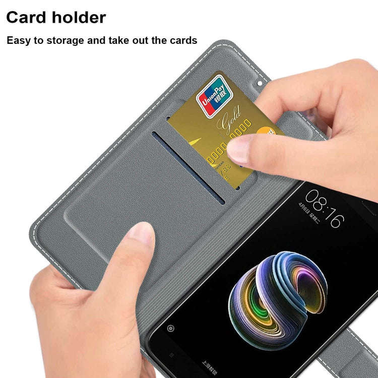 Voltage Coloured Drawing Magnetic Clasp Horizontal Flip PU Leather Case with Holder & Card Slots,...