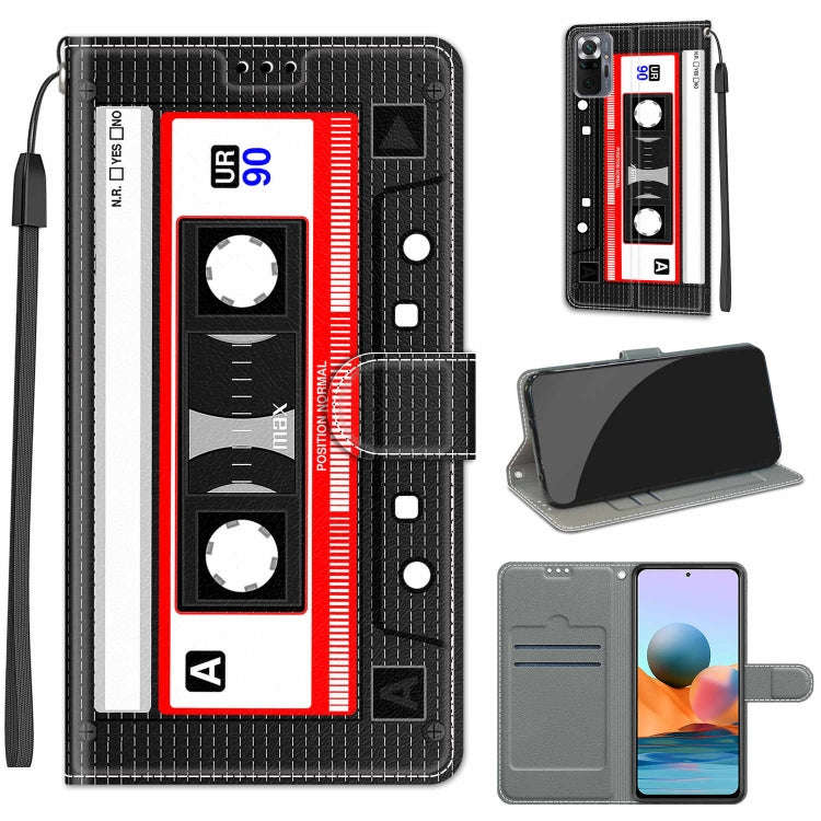 Voltage Coloured Drawing Magnetic Clasp Horizontal Flip PU Leather Case with Holder & Card Slots,...
