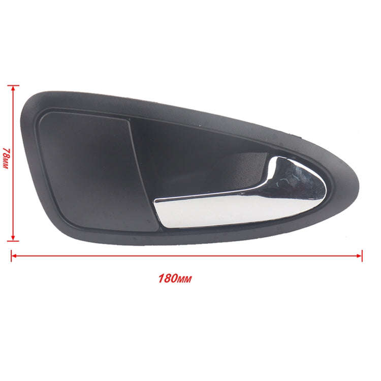 A5822-02 Car Electroplating Right Side Door Inside Handle 6J1837114A for Seat Ibiza 2009-2012, A5...