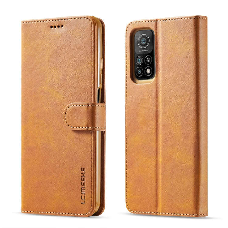 LC.IMEEKE Calf Texture Horizontal Flip Leather Case with Holder & Card Slots & Wallet, For Xiaomi...