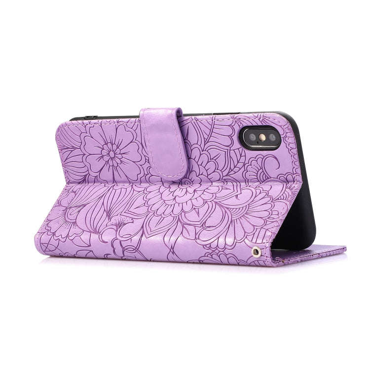 Skin Feel Embossed Sunflower Horizontal Flip Leather Case with Holder & Card Slots & Wallet & Lan...