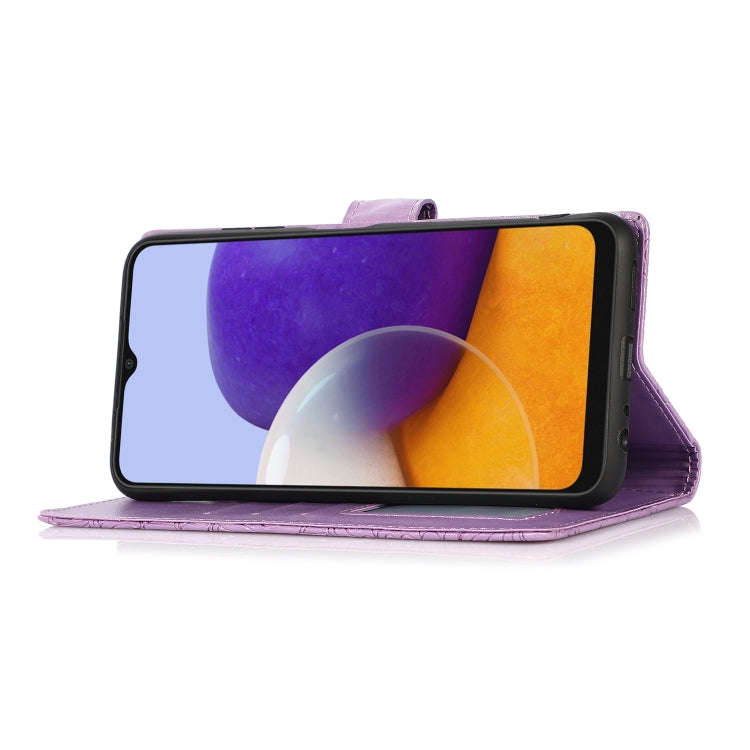 Skin Feel Embossed Sunflower Horizontal Flip Leather Case with Holder & Card Slots & Wallet & Lan...